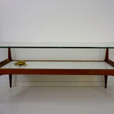 1960s teak coffee table designed by Jos De Mey