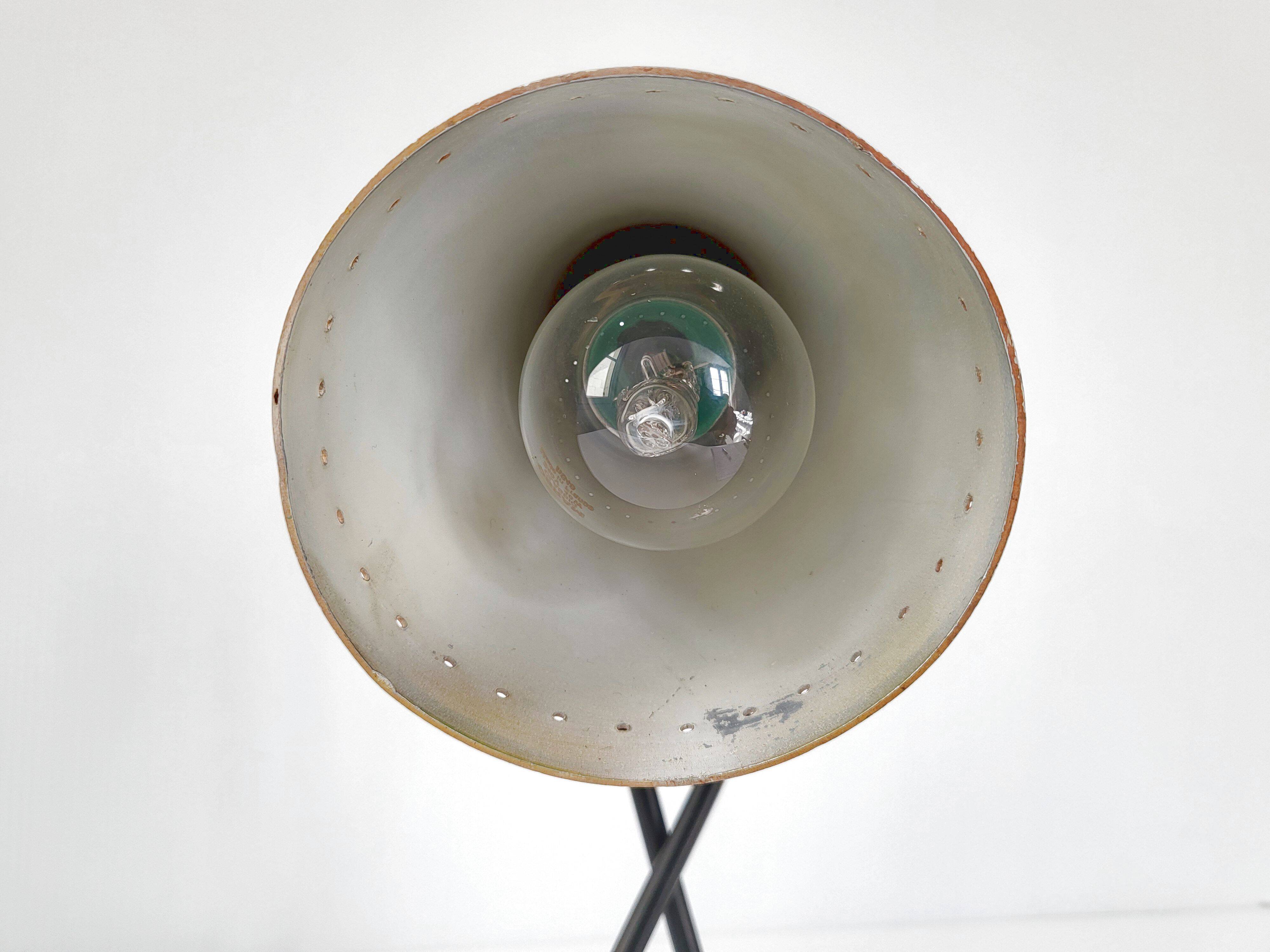 Lampe clé de sol vintage 1950