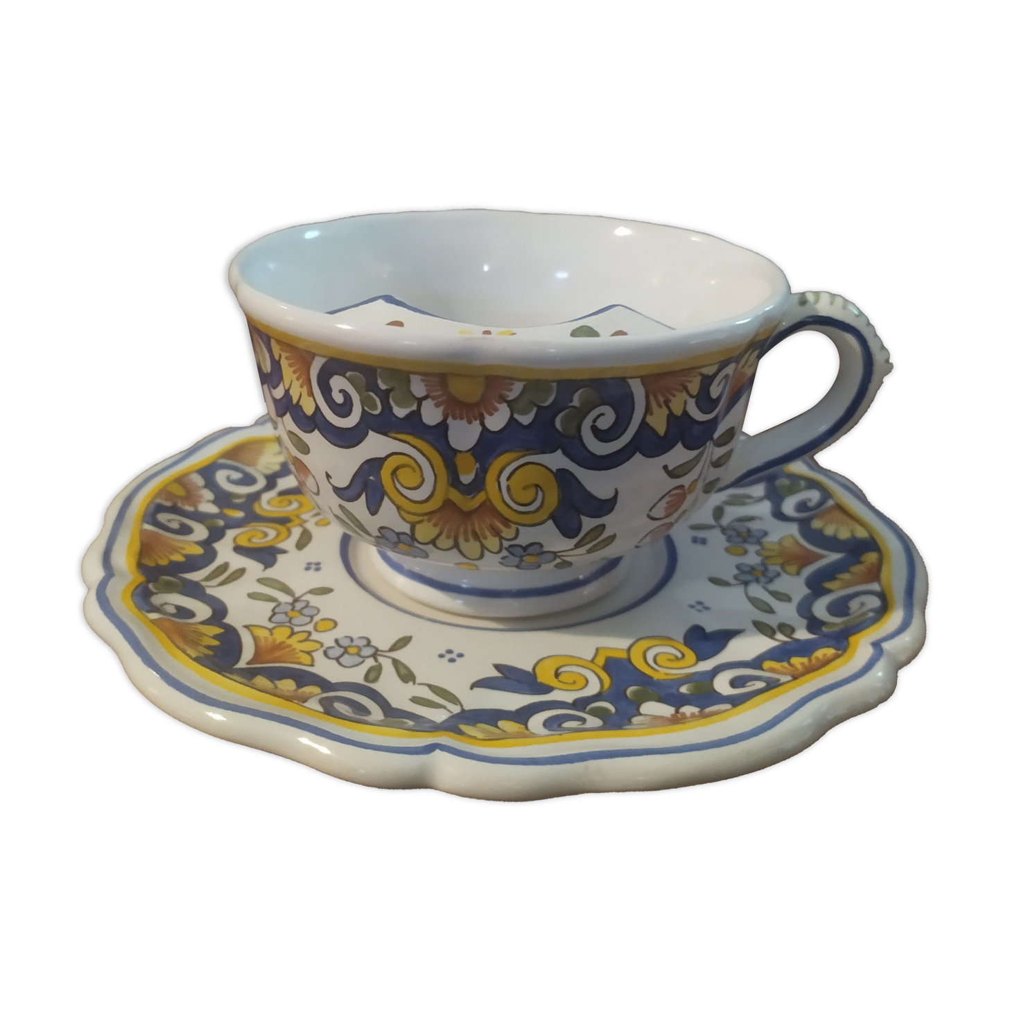 Mustache cup
