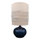 Sandstone and ash enamel lamp by Mireille and Noël Dailler Blanot circa 1970