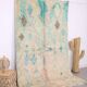 Turquoise Vintage Boujaad Rug 158 cm x 262 cm - Moroccan Wool rug Handmade