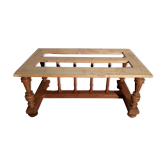 Solid wood table