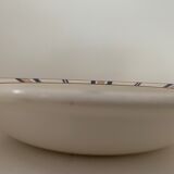 Plat de service Orval bleu Longwy