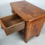 Marquetry style chest of drawers