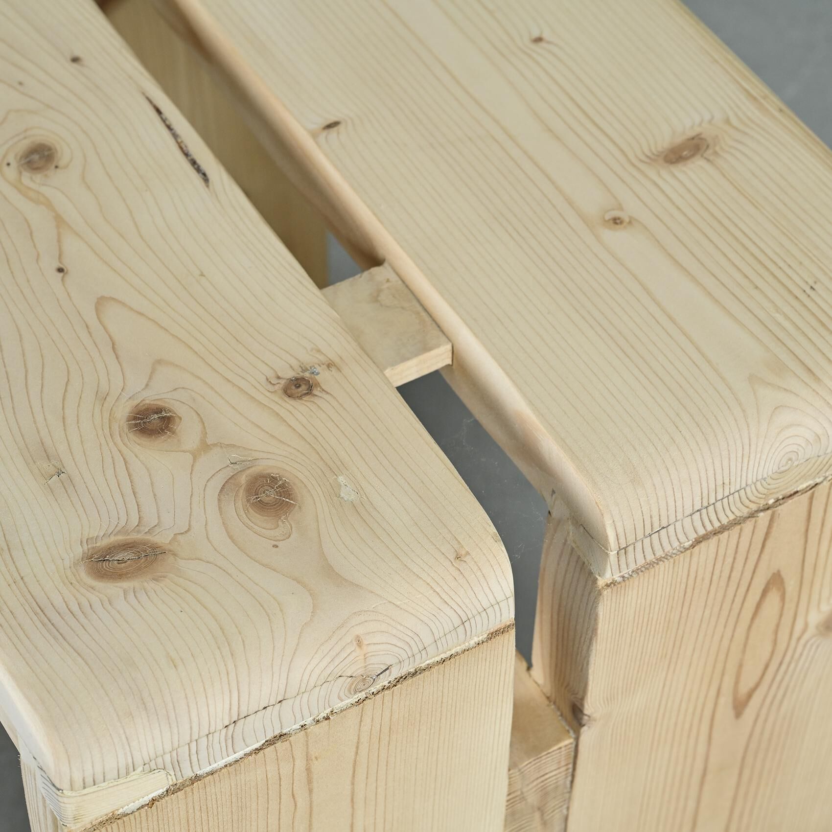 Pair of stools, Les Arcs circa 1970