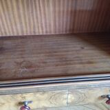 Meuble d'appoint avec vitrine
