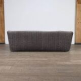 Canapé trois places original Cinna Sandra en velours par Annie Hieronimus, France années 1970