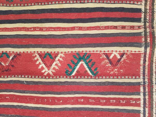 Tapis kilim iranien fait main 100% laine -249x141cm
