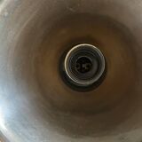 vintage silver metal wall light 250901