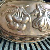 Old copper cake mold