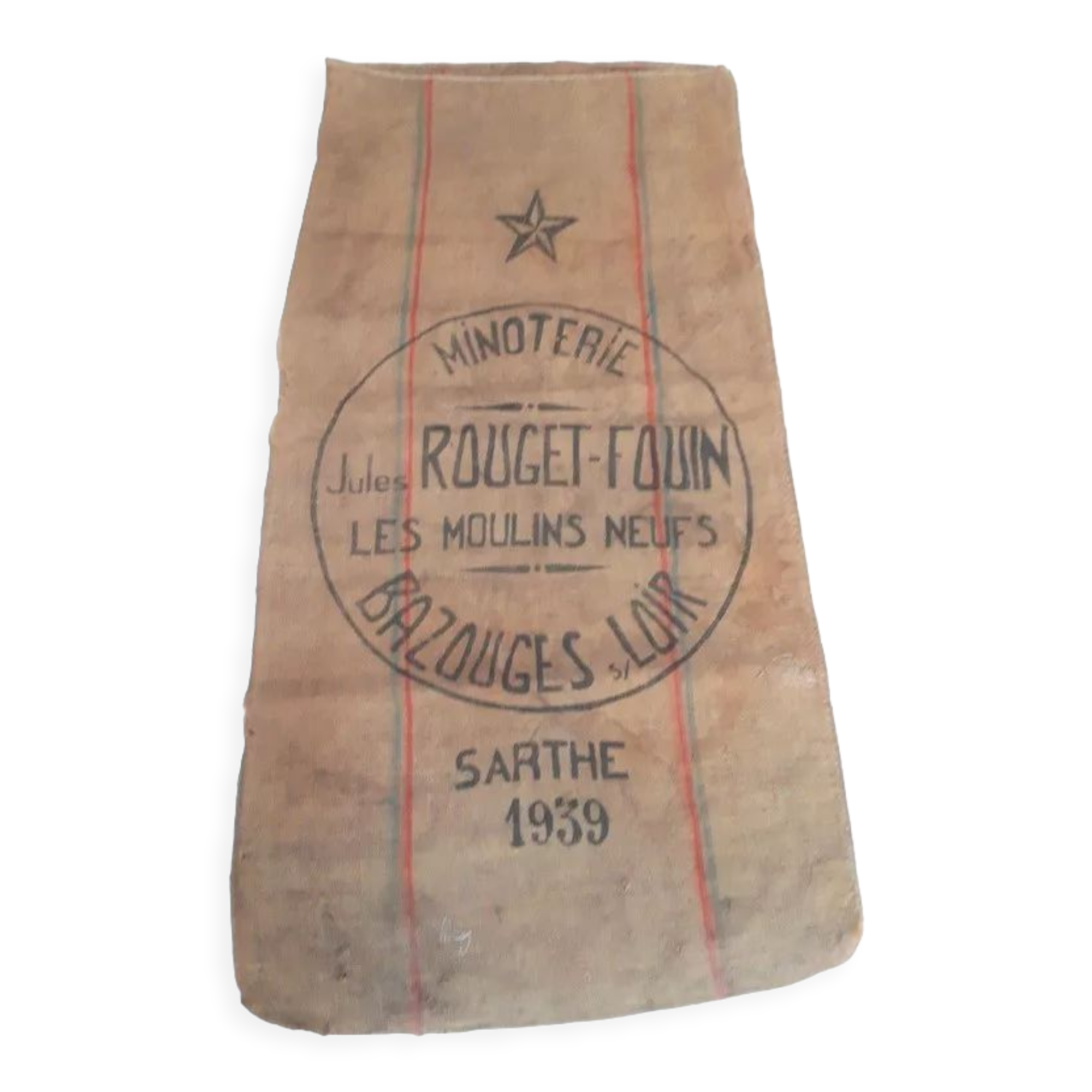 Bag 130x63cm Minoterie Sarthe jute