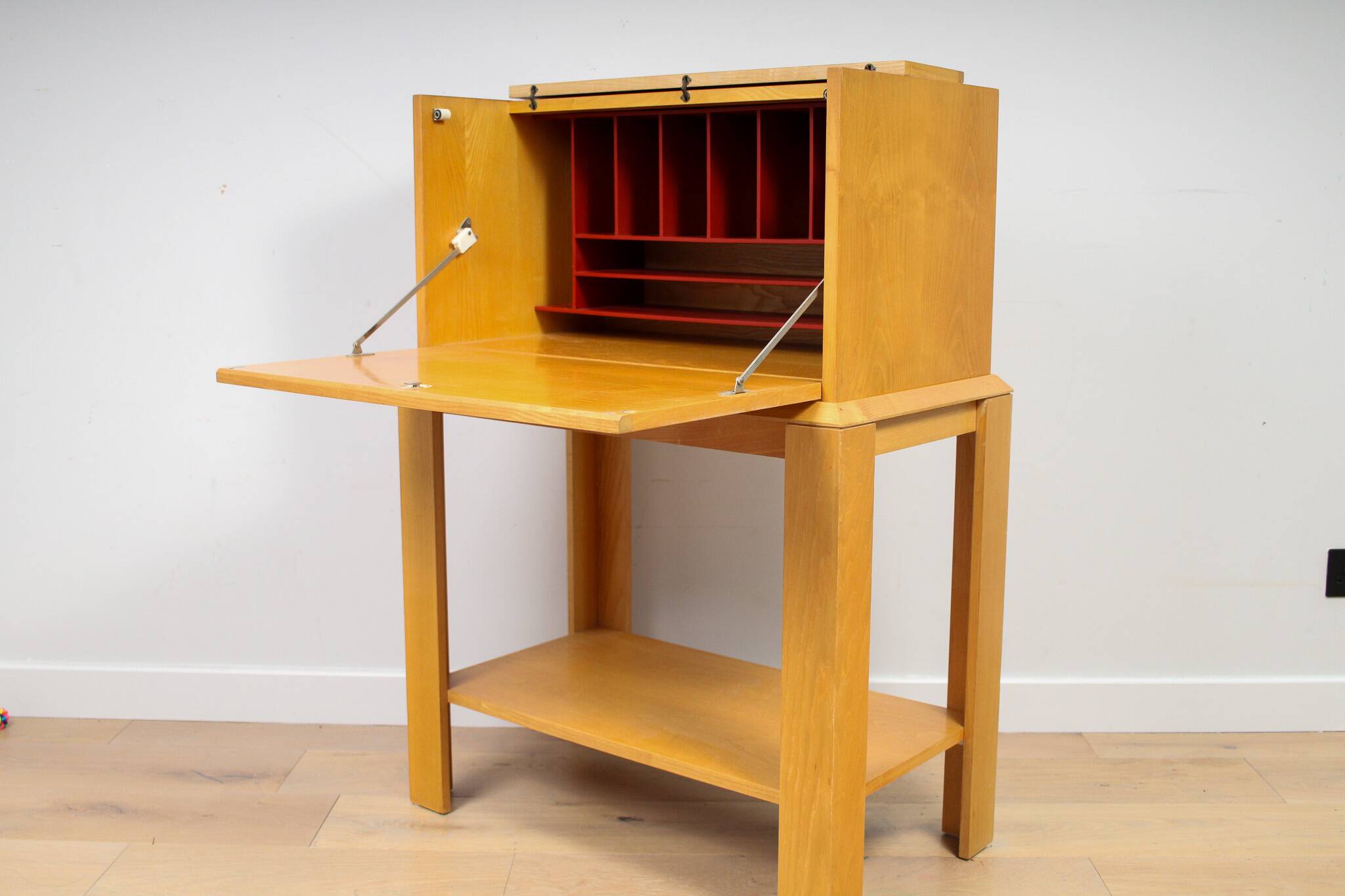 Vintage Mid-century Remploy writing desk/bureau in Ash