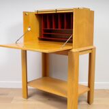 Vintage Mid-century Remploy writing desk/bureau in Ash