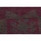 1970s Vintage Turkish Oushak Handmade Wool Cotton Purple Runner Rug 86x261