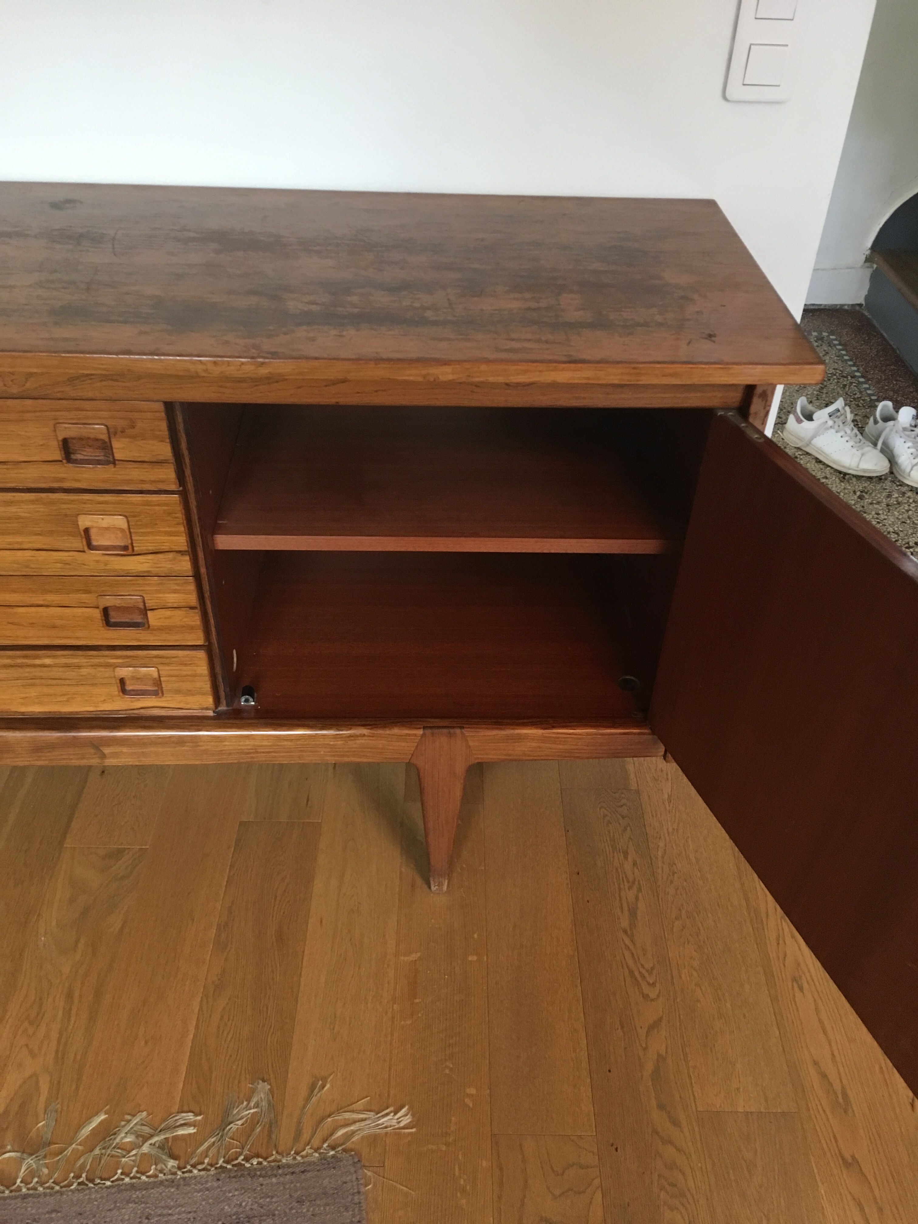 Sideboard teak signed Arno