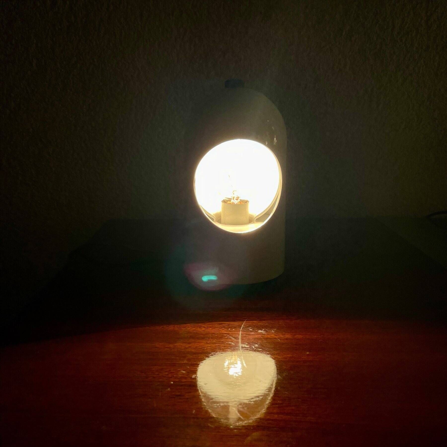 Vintage Bedside Lamp • Selene • Alfredo Bianchi • ABM • Space Age • 1960