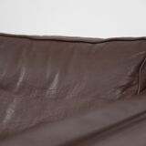 Set of 2 scandinavian leather sofas, 1970ss