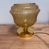 Amber table lamp