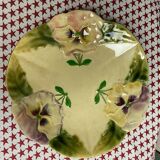 Assiette en majolique Choisy Le Roi ancienne