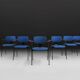 Set of 6 Dining Chairs by Willy Van Der Meeren for Tubax, Belgium, 1950s