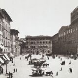 Photograph on wood panel - Florence Italy