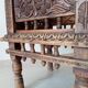 Fauteuil Ancien Pidha Rajasthan XIXeme en Palissandre