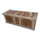 Large painted bench chest 149X58