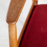 Model 147 teak armchair by børge mogensen for søborg møbelfabrik