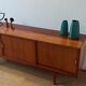 Modernist long sideboard of the 1970s