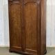 Armoire dressing Victorienne 19ème en acajou.