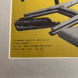 Affiche jean prouvé vitra steph simon