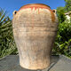 Ancient terracotta pottery jar from the 20th century