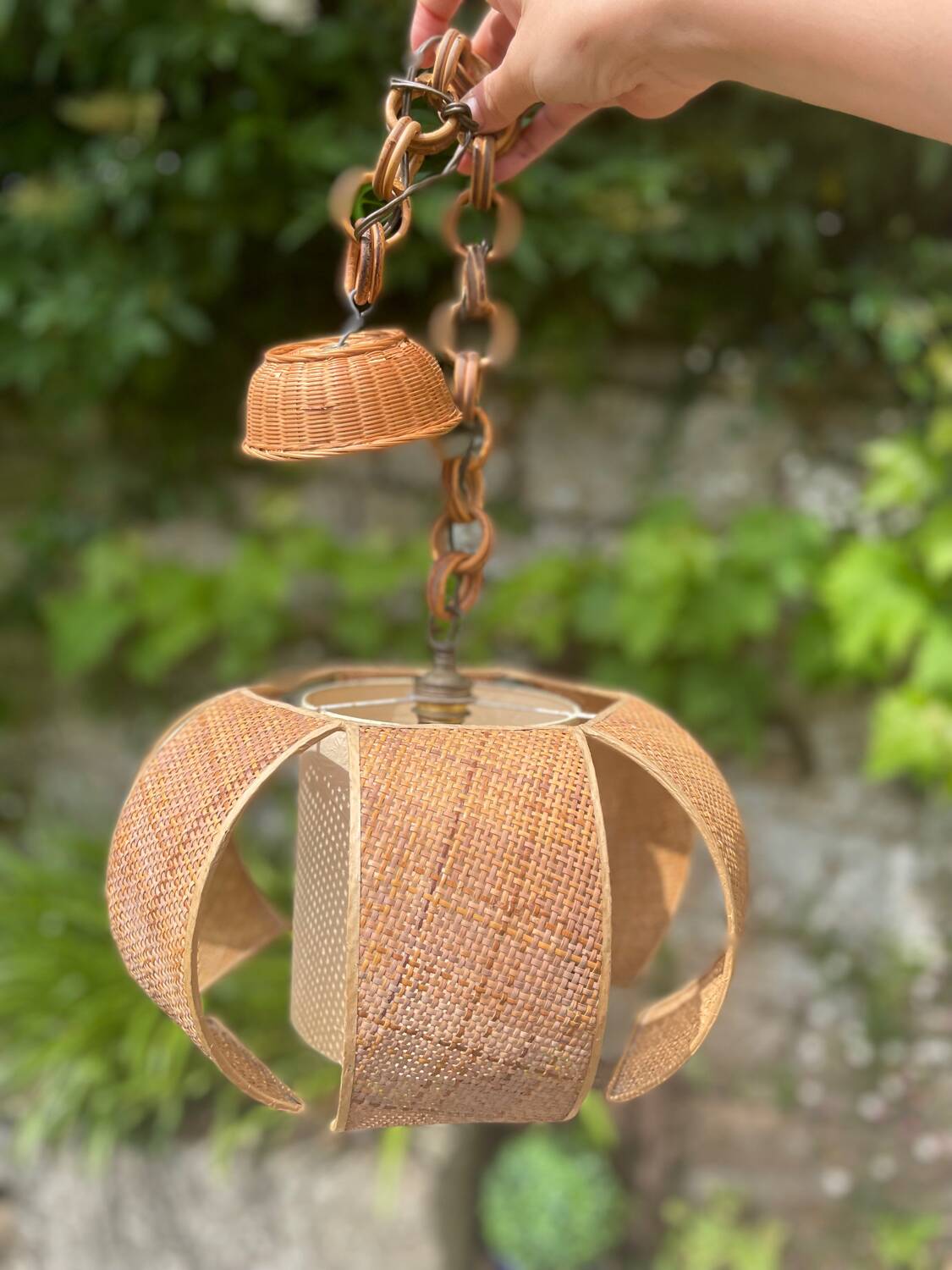 Rattan and cane suspension 70´