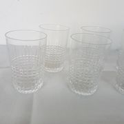 8 glasses whiskey (or glasses), Baccarat Crystal, model Nancy