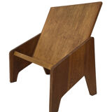 Vintage Bin Standing Magazine Rack Record Holder