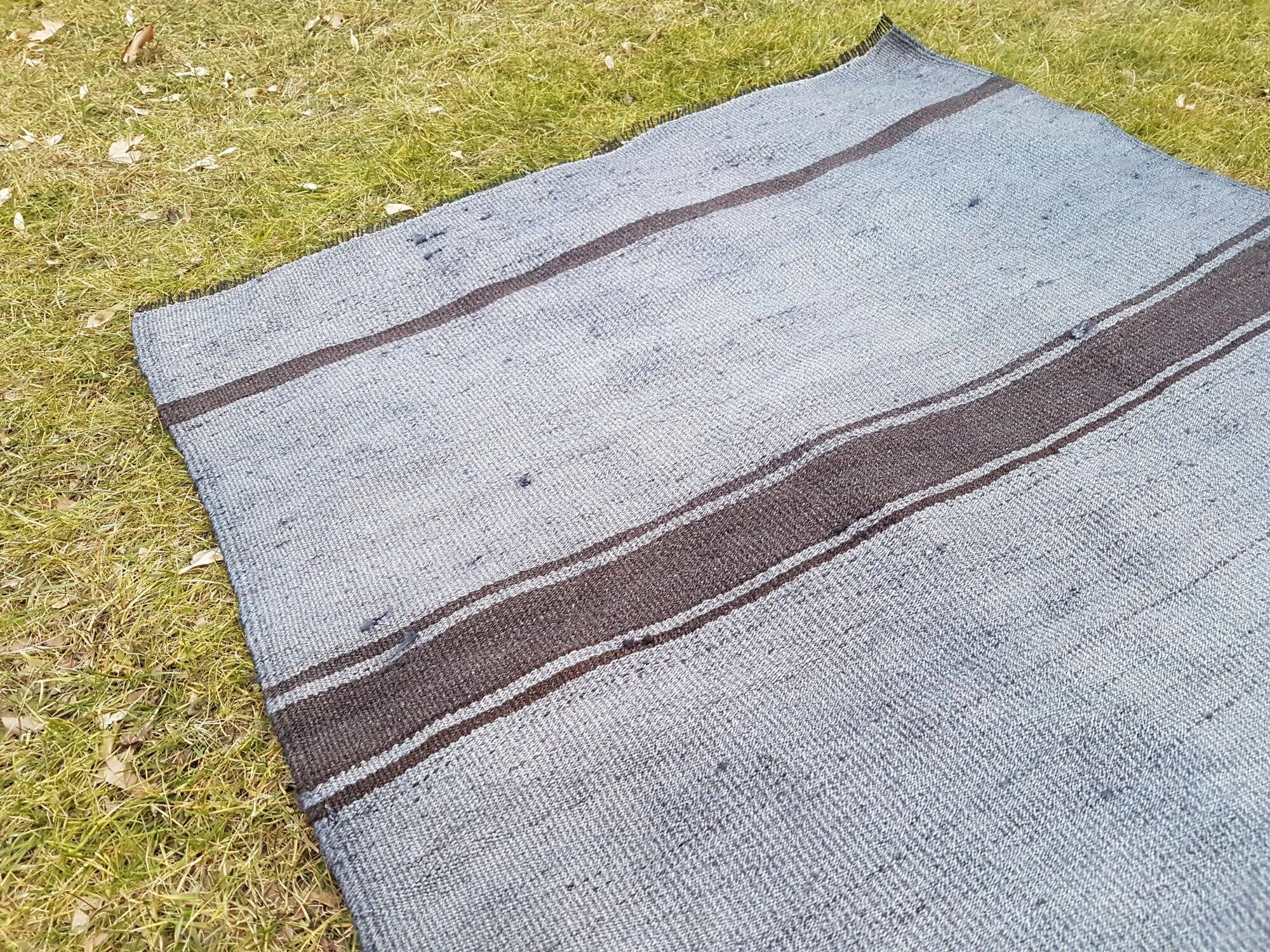Vintage Turkish hallway rug 94x274 cm