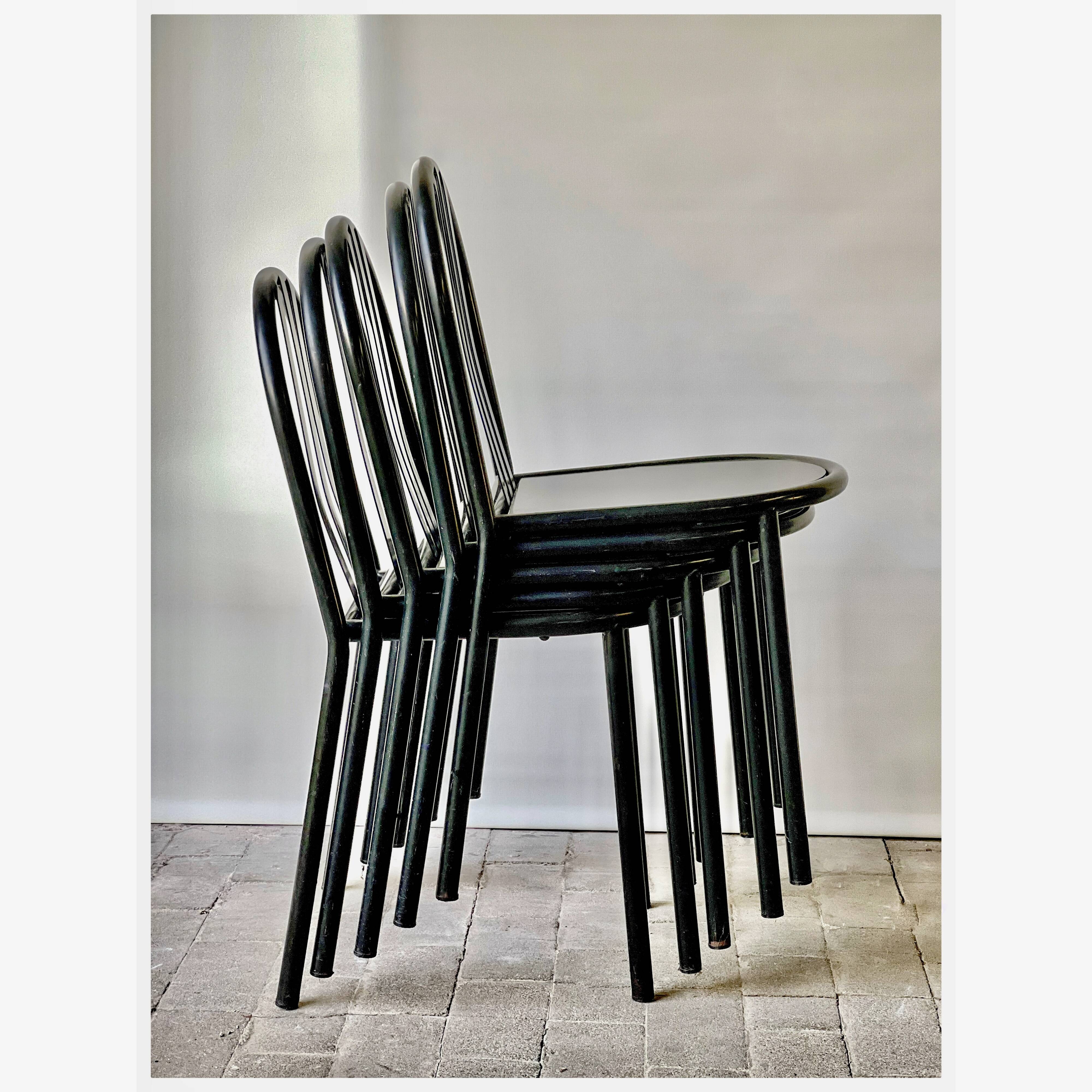 222 chair by Robert Mallet-Stevens for Pallucco Italia, 1980