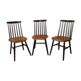 Ilmari Tapiovaara 3 chair series Fanett 60s