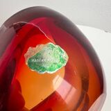 Murano Sommerso bowl 1970 Flavio Poli