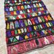 Vintage Moroccan Boujaad rug: Small abstract red Boucherouite rug.