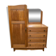 Asymmetrical wardrobe wardrobe Art-Deco style, 1930s