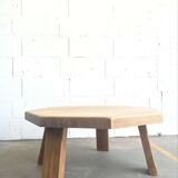 Coffee table in vintage oak