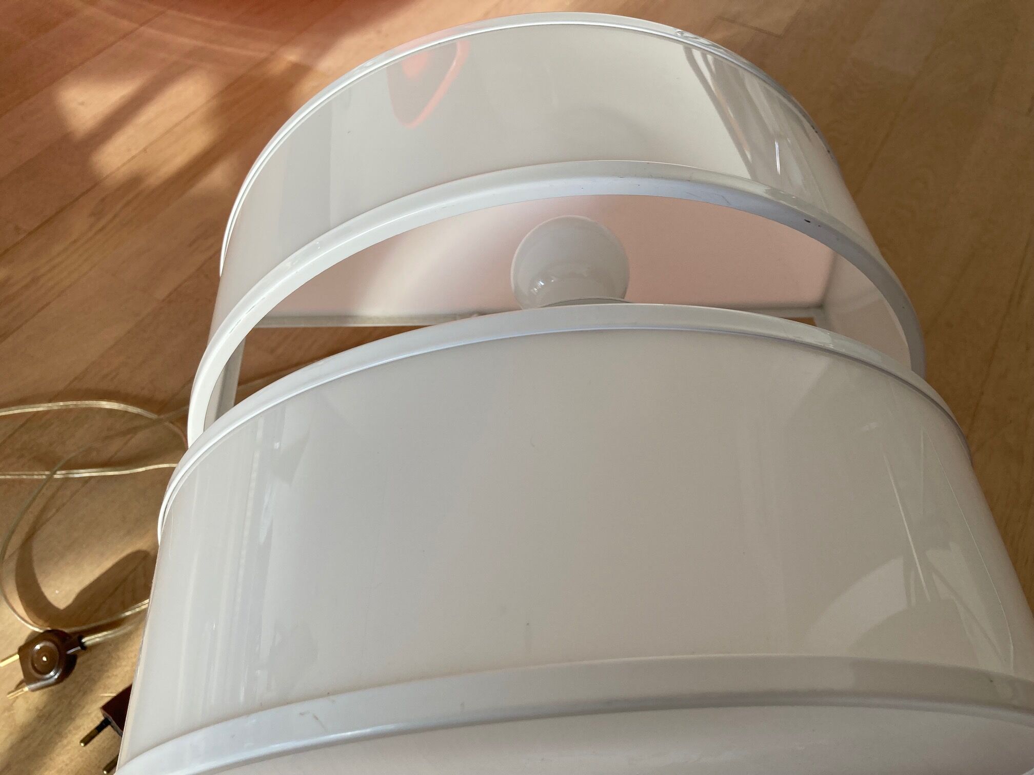 Pair of Guzzini half-spherical wall lamp, Olympus model