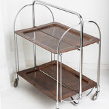Foldable service on vintage wheels