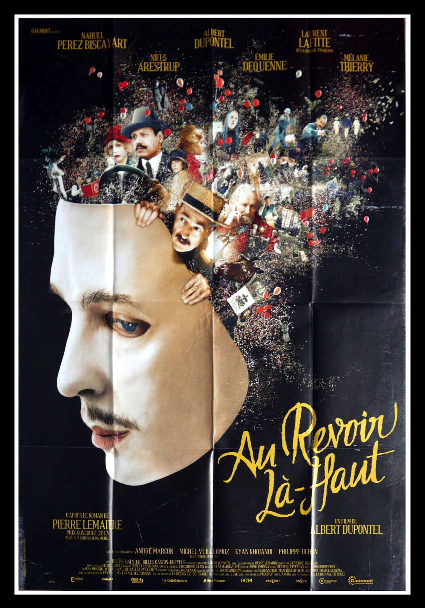 Original movie poster "Au revoir la-haut" Dupontel