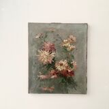 Oil on canvas signed, 1902