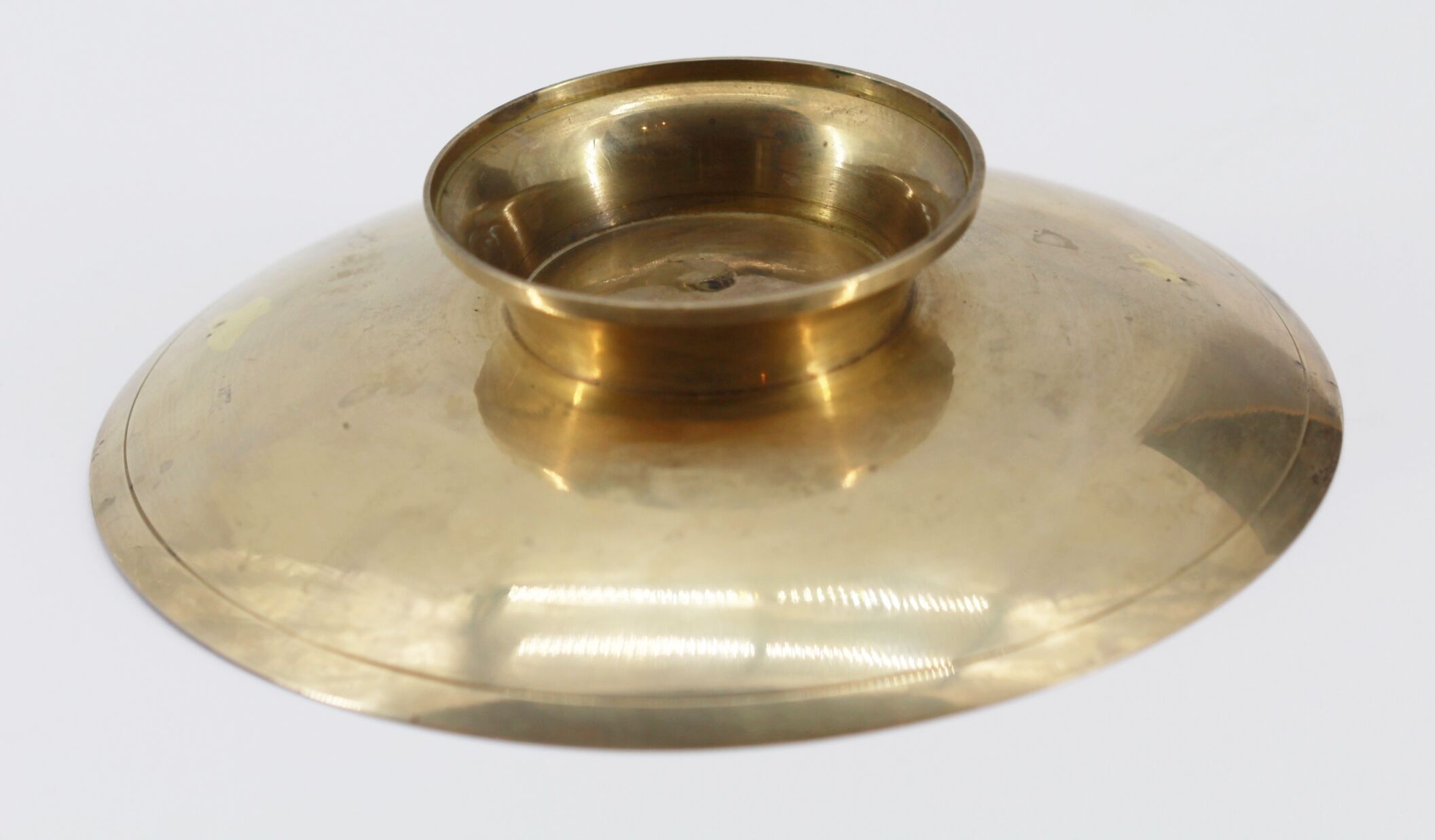 enamelled brass cup