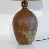 lampe en grés pyrité 1960