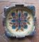 Quimper faience plate, P FOUILLEN