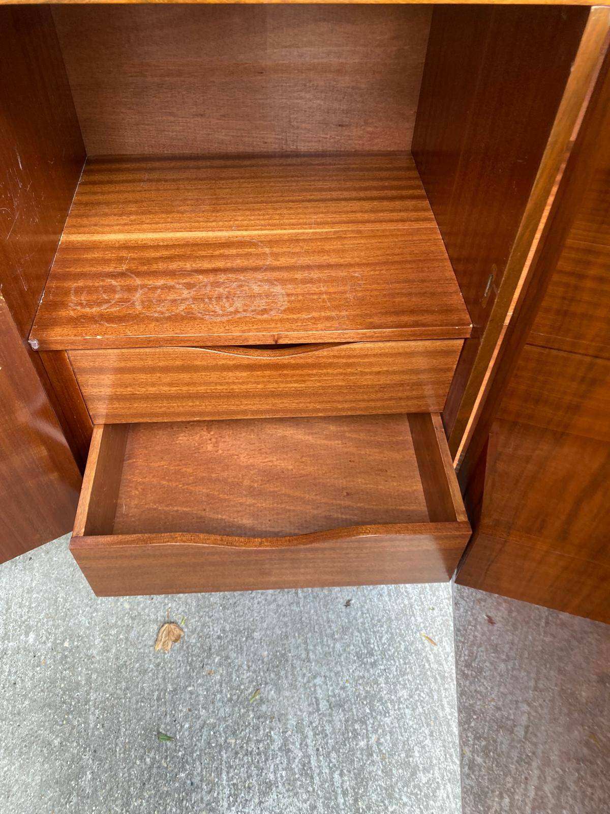 Enfilade scandinave en palissandre des années 1950 230cm
